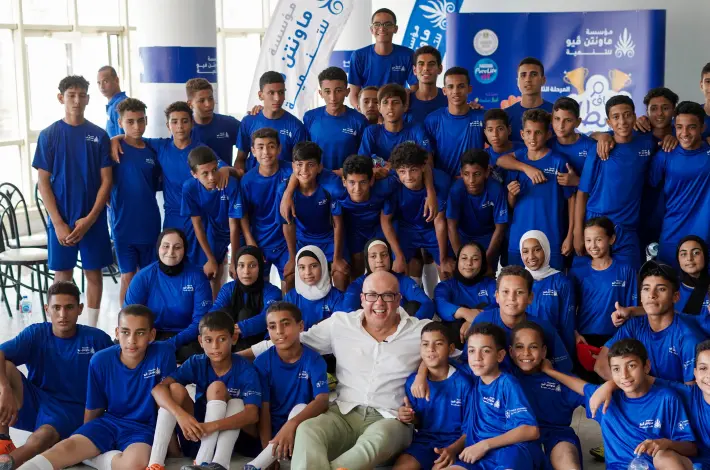 نهاية المعسكر مع الأبطال المختارين.